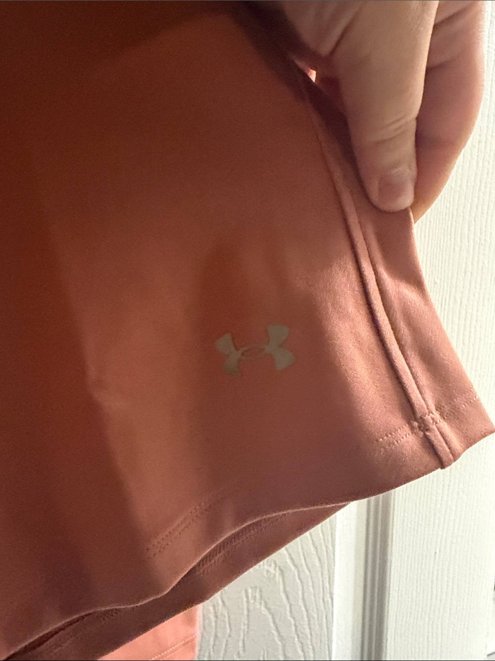 Under Armour Women's Half-Zip Hoodie - Coral - Picture 3 of 5